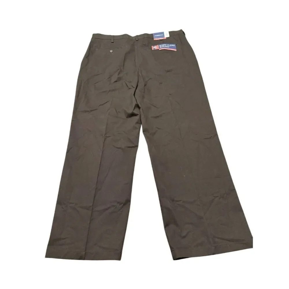 Croft & Barrow Men's Beige Chino Pants Flat Front Size 40x32